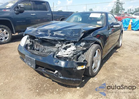 2001 Mercedes-Benz Slk 320 z USA, uszkodzony, nr VIN WDBKK65F91F183589